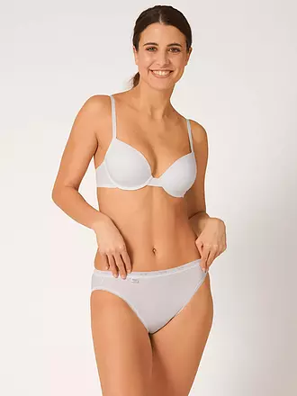 SLOGGI | Slip 4er Pkg " Basic " ( Schwarz ) | weiss